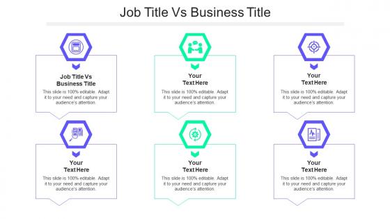 Job Title Vs Business Title Ppt Powerpoint Presentation Inspiration Design Ideas Cpb
