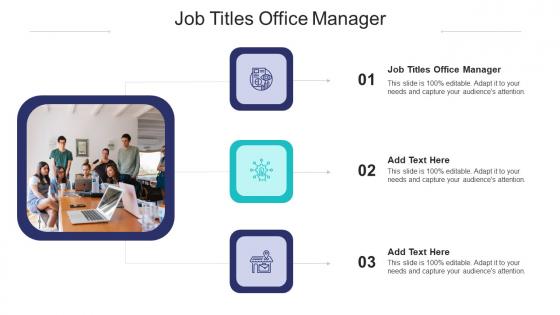 Job Titles Office Manager In Powerpoint And Google Slides Cpb