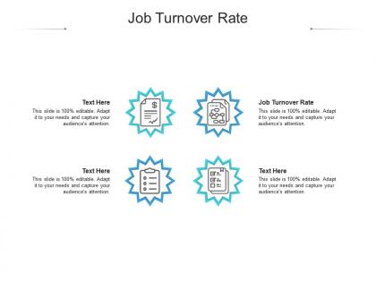 Job turnover rate ppt powerpoint presentation portfolio outline cpb