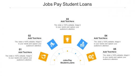 Jobs Pay Student Loans In Powerpoint And Google Slides Cpb