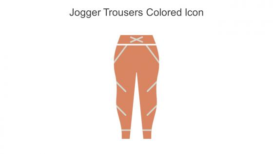 Jogger Trousers Colored Icon In Powerpoint Pptx Png And Editable Eps Format