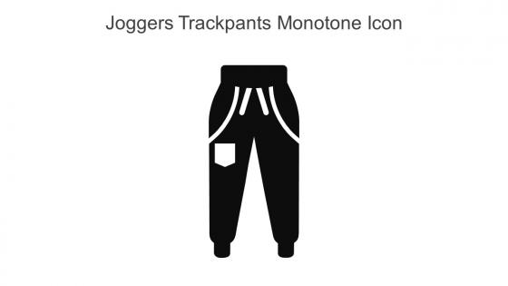 Joggers Trackpants Monotone Icon In Powerpoint Pptx Png And Editable Eps Format