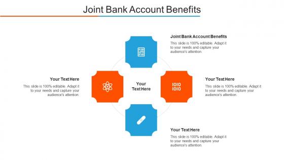 Joint Bank Account Benefits Ppt Powerpoint Presentation Examples Cpb