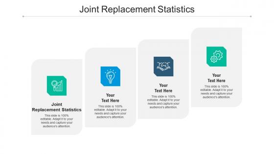 Joint replacement statistics ppt powerpoint presentation show cpb