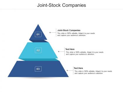 Joint stock companies ppt powerpoint presentation infographic template display cpb