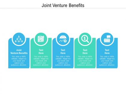 Joint venture benefits ppt powerpoint presentation icon graphics cpb