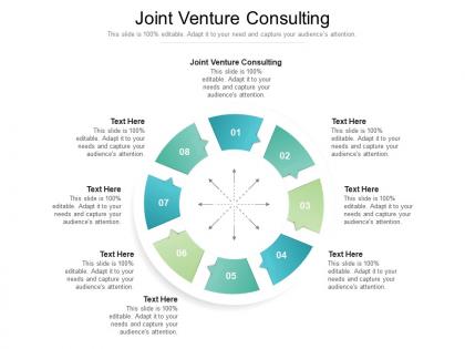 Joint venture consulting ppt powerpoint presentation visuals cpb