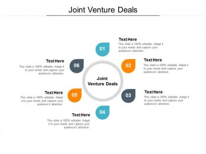 Joint venture deals ppt powerpoint presentation professional graphics cpb