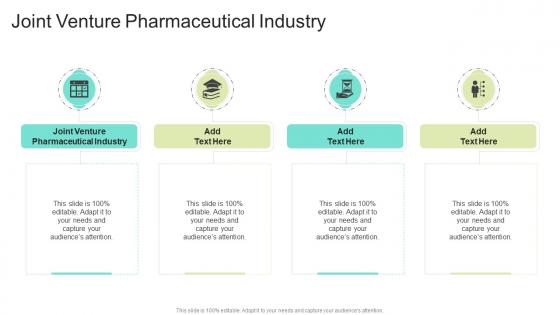 Joint Venture Pharmaceutical Industry In Powerpoint And Google Slides Cpb