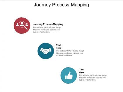Journey process mapping ppt powerpoint presentation file guide cpb