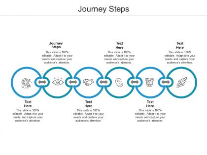 Journey steps ppt powerpoint presentation icon cpb
