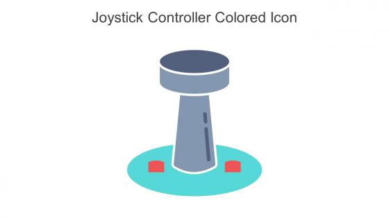 Joystick Controller Colored Icon In Powerpoint Pptx Png And Editable Eps Format
