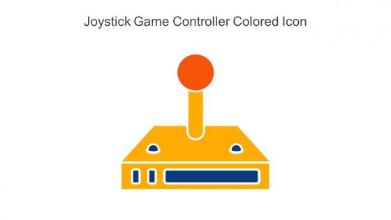 Joystick Game Controller Colored Icon