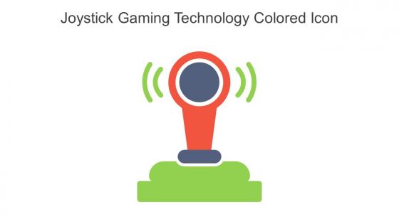 Joystick Gaming Technology Colored Icon In Powerpoint Pptx Png And Editable Eps Format