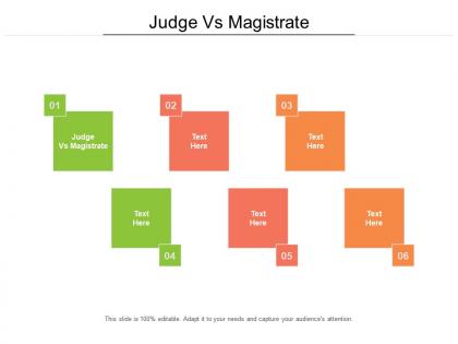 Judge vs magistrate ppt powerpoint presentation templates cpb
