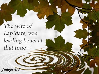 Judges 4 4 the wife of lapidate powerpoint church sermon