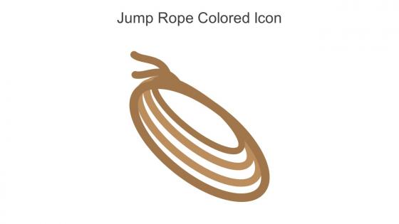 Jump Rope Colored Icon In Powerpoint Pptx Png And Editable Eps Format