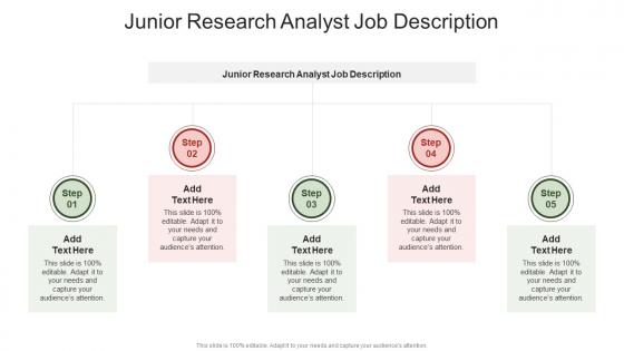 Junior Research Analyst Job Description In Powerpoint And Google Slides Cpb