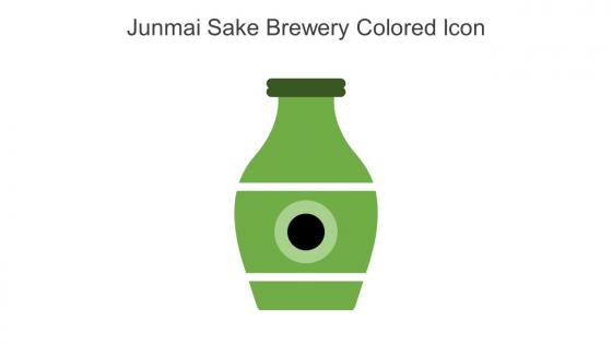 Junmai Sake Brewery Colored Icon In Powerpoint Pptx Png And Editable Eps Format