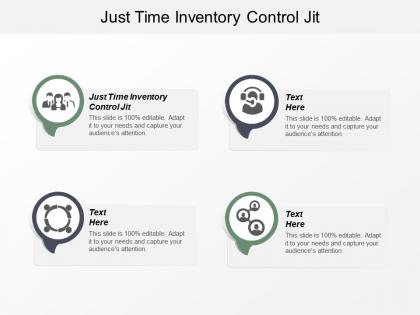 Just time inventory control jit ppt powerpoint presentation infographic template layouts cpb
