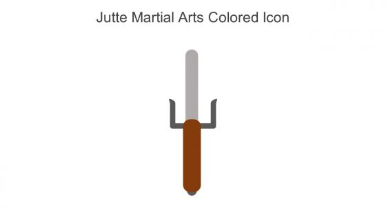 Jutte Martial Arts Colored Icon In Powerpoint Pptx Png And Editable Eps Format