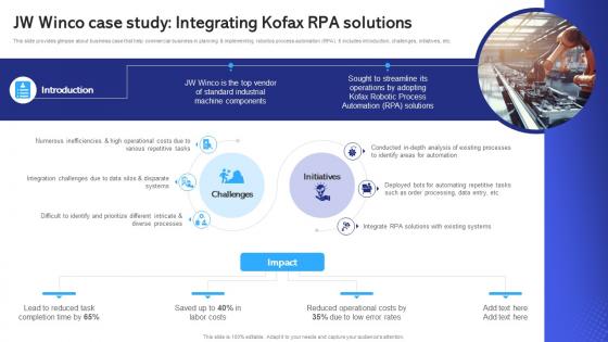 JW Winco Case Study Integrating Kofax Robotics Process Automation To Digitize Repetitive Tasks RB SS
