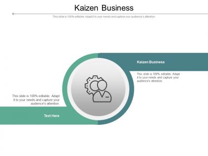 Kaizen business ppt powerpoint presentation model cpb