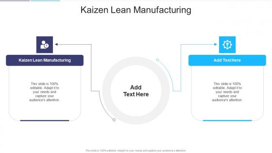 Kaizen Lean Manufacturing In Powerpoint And Google Slides Cpb