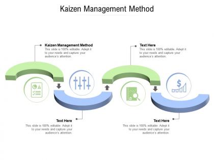 Kaizen management method ppt powerpoint presentation outline inspiration cpb
