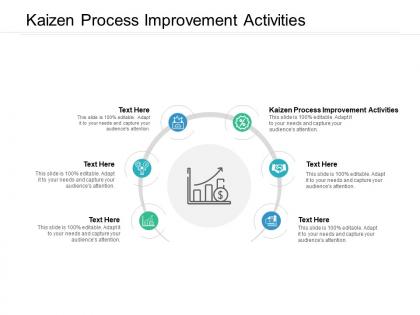 Kaizen process improvement activities ppt powerpoint presentation styles background image cpb