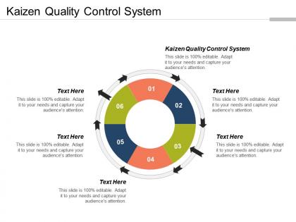 Kaizen quality control system ppt powerpoint presentation file guidelines cpb
