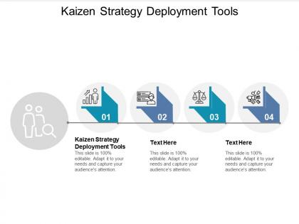 Kaizen strategy deployment tools ppt powerpoint presentation model outfit cpb