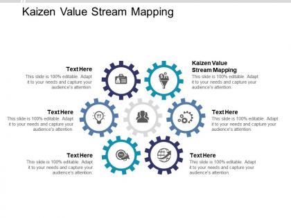 Kaizen value stream mapping ppt powerpoint presentation professional layout cpb