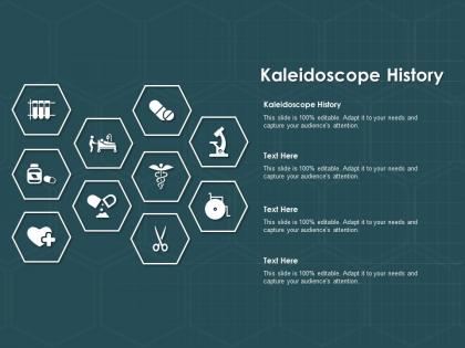 Kaleidoscope history ppt powerpoint presentation infographic template show