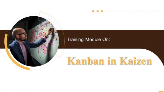 Kanban in Kaizen Training Ppt