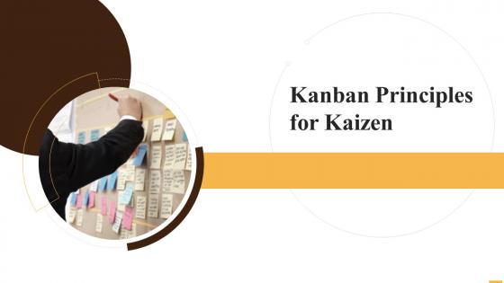 Kanban Principles For Kaizen Training Ppt