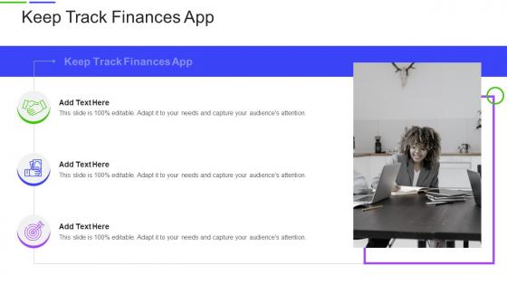 Keep Track Finances App In Powerpoint And Google Slides Cpb