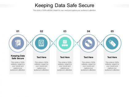 Keeping data safe secure ppt powerpoint presentation layouts graphics tutorials cpb