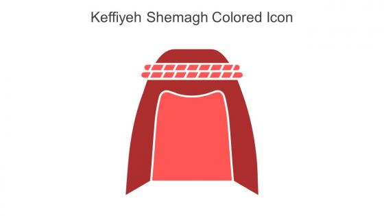 Keffiyeh Shemagh Colored Icon In Powerpoint Pptx Png And Editable Eps Format