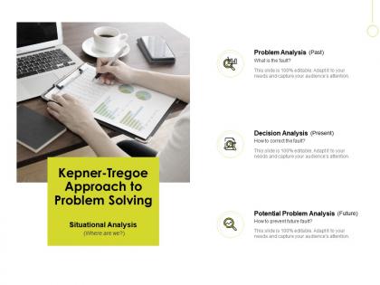 Kepner tregoe approach to problem solving problem analysis b237 ppt powerpoint presentation file