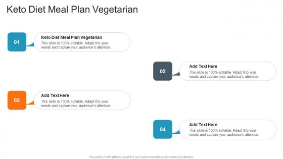 Keto Diet Meal Plan Vegetarian In Powerpoint And Google Slides Cpb