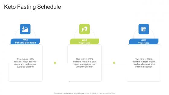 Keto Fasting Schedule In Powerpoint And Google Slides Cpb
