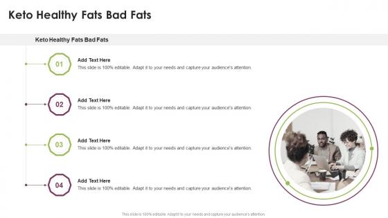 Keto Healthy Fats Bad Fats In Powerpoint And Google Slides Cpb
