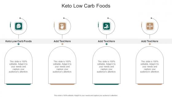 Keto Low Carb Foods In Powerpoint And Google Slides Cpb