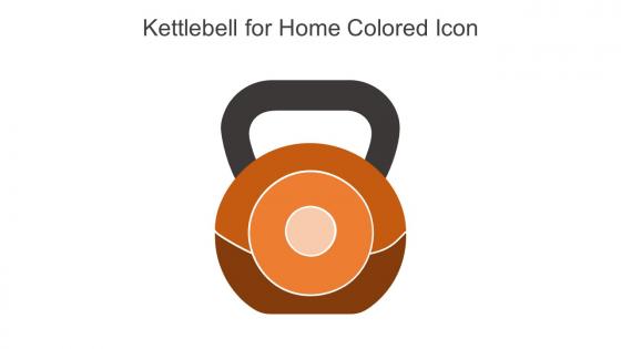 Kettlebell for Home Colored Icon in powerpoint pptx png and editable eps format