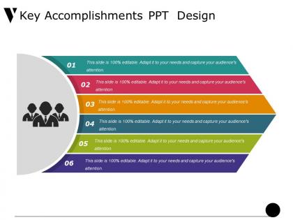 Key accomplishments ppt design