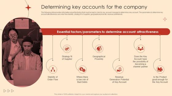 Key Account Management Strategies Determining Key Accounts For The Company