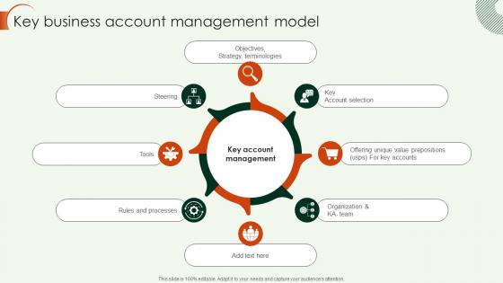 Key Account Strategy Key Business Account Management Model Strategy SS V