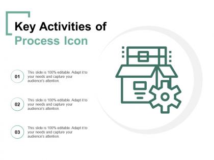 Key activities of process icon