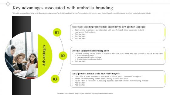 Key Advantages Associated With Umbrella Branding Efficient Management Of Product Corporate